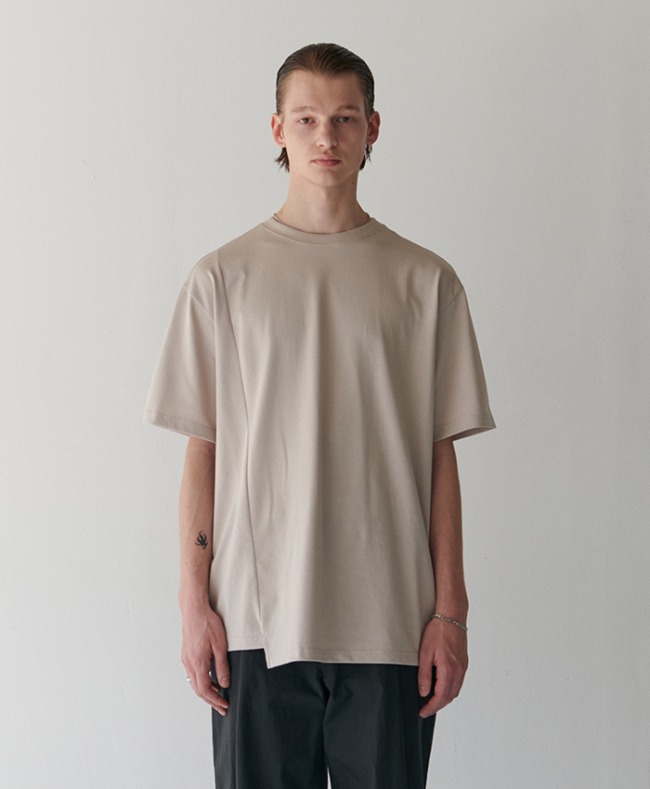 20S Unbalance T-shirt - beige